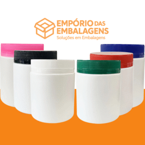 Pote Cápsula 750ml Tampa Rosca Lacre Inviolável – 10 Unidades