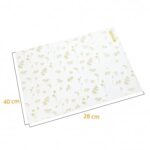 Papel Antigordura p/ Alimentos (40x28cm) Floral – 500 Folhas 12