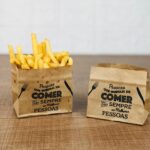 Saquinho Kraft para Porções Estampado com Frase – 200 Unidades 4