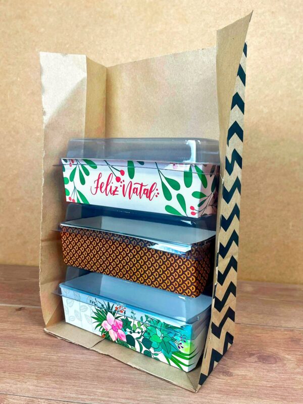 Saco Kraft p/ Delivery Feito com Amor (22×11,5x34cm) – 100 Unidades 4