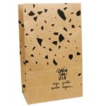 Saco Kraft (22 x 11,5 x 34) Seja Grato – 100 Unidades 3