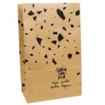 Saco Kraft (22 x 11,5 x 34) Seja Grato – 100 Unidades 4