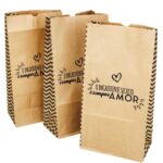Saco Kraft Delivery Estampado com Frase (18×10,5x35cm) – 100 Unidades 3