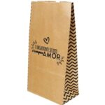 Saco Kraft Delivery Estampado com Frase (18×10,5x35cm) – 100 Unidades