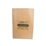 Saco Kraft p/ Delivery ‘Para Ti com Muito Amor’ – 100 Unidades 3