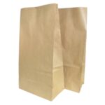 Saco Kraft Delivery N.1 (18 x 10,5 x 35 cm) Liso 100 unidades 2