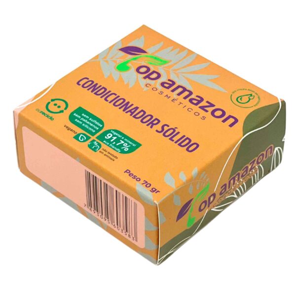 Embalagem para Shampoo em Barra (8 x 8 x 3,6 cm) Personalizada 1