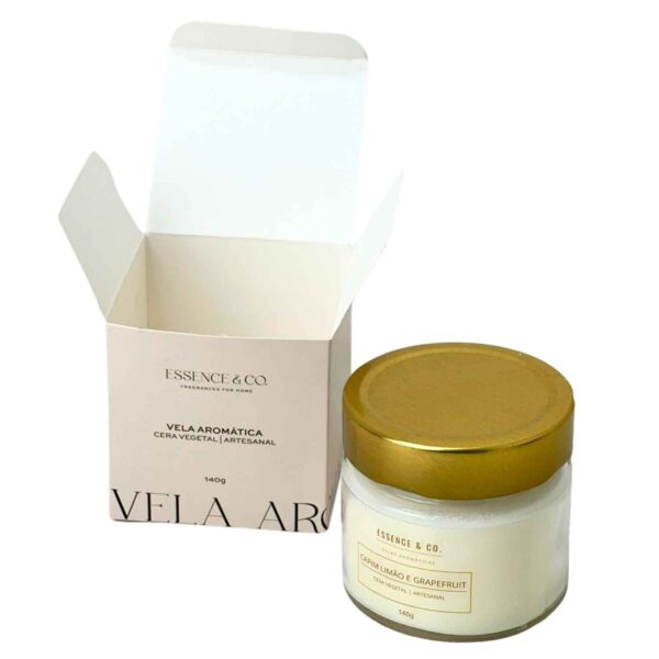 Embalagem para Vela (7,5 x 7,5 x 7 cm) Personalizada 2