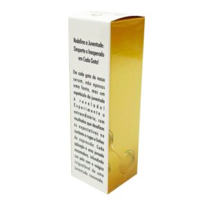 Embalagem para Sérum (3 x 3 x 10 cm) Personalizada