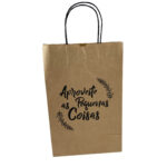 Sacola Kraft c/ alça (22 x 11,5 x 34 cm) Pequenas Coisas – 100 unid 3