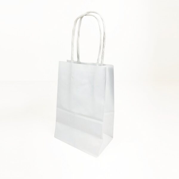 Sacola Kraft Branca (12 x 8 x 18 cm) – 100 Unidades 5