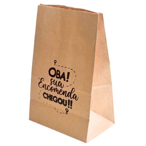 Saco Kraft Delivery (22 x 14 x 35 cm) – 100 Unidades 1