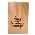 Saco Kraft Delivery (22 x 14 x 35 cm) – 100 Unidades 3