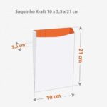 Saquinho para Pipoca (10 X 5,5 X 21 cm) 10 mil unidades Personalizado 4