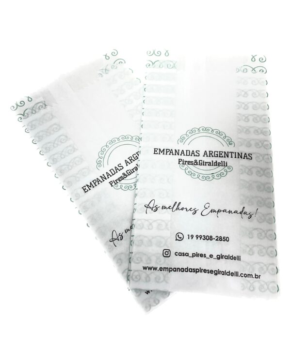 Saquinho para Pipoca (10 X 5,5 X 21 cm) 10 mil unidades Personalizado 5