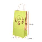 Sacola Kraft Pascoa Charme (18 x 10,5 x 26 cm) – 100 Unidades 2