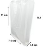 Saco para Pipoca Monolúcido Branco – 500 unid 1