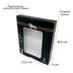 Embalagem Personalizada Para Marmita Refrigerada 23,3×19,5×4 cm | Ideal p/ Delivery Profissional 3