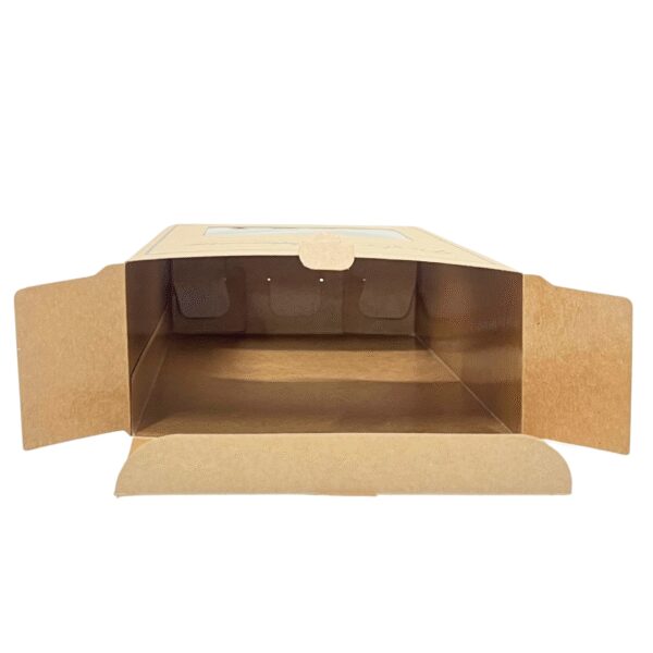 Embalagem Para Massas artesanais c/ Visor Vazado (14,5 x 6,5 x 25 cm) Personalizada 5