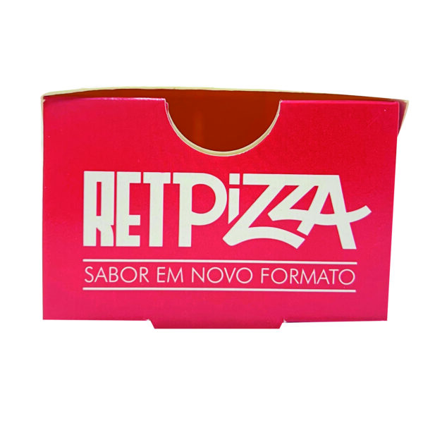 Embalagem Gaveta Para Pizza (25 x 8 x 5 cm) Personalizada 6